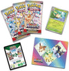 Pokemon TCG: Scarlet & Violet—Prismatic Evolutions Tech Sticker Collection – Leafeon (1 Foil Promo Card & 3 Booster Packs)