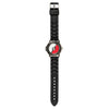 Pokémon Spinner Top Analog Watch for Kids – Features Iconic Poké Ball Spinner, Silver Metal Case, Comfortable Silicone Strap, and Pikachu Dial Art, Perfect for Pokémon Fans and Collectors