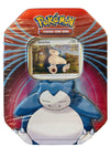 Pokemon TCG: Assorted Mighty Mysterious Tin - Contains Snorlax. Mimikyu, Or Darkrai - 1 Random Character Tin