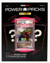 Pokemon TCG Trading Card Game Power Pack Game Stop Series 4, Includes 1 PSA 8+ Graded Card and 2 TCG Booster Packs Chance for Golden Ticket
