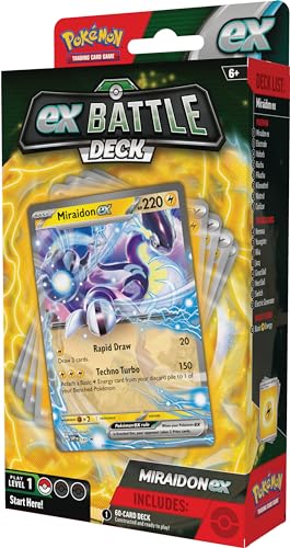 Pokemon TCG: Miraidon ex Battle Deck (Ready-to-Play 60-Card Deck)