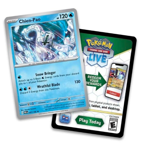 Pokemon Trading Card Game Knockout Collection - Includes Sticker Sheet, 2 Booster Packs and Foil Card (Chien-Pao)