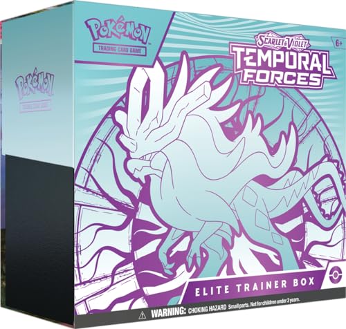 Pokemon TCG: SV5 Temporal Forces Elite Trainer Box - Walking Wake