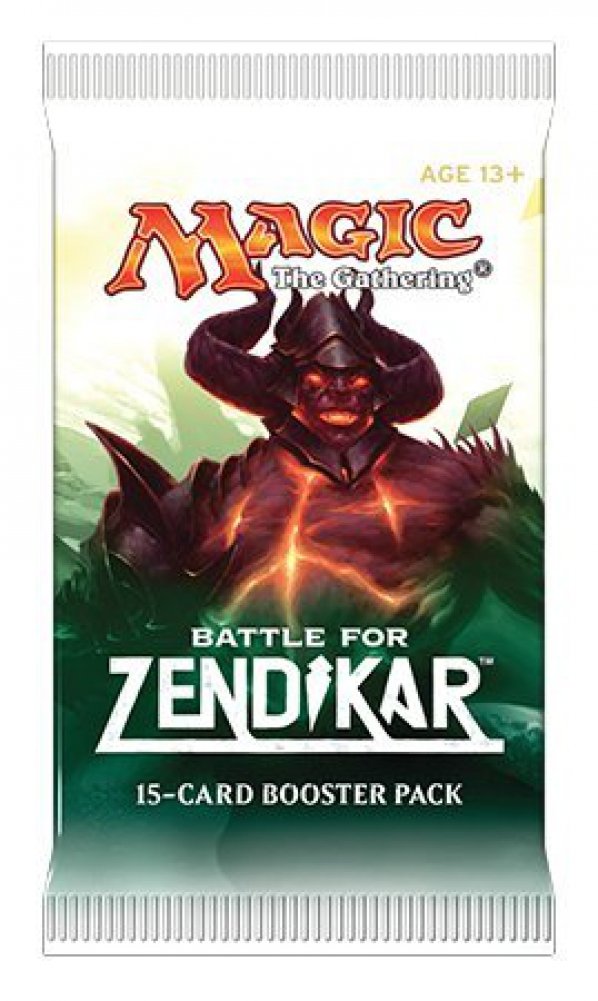 Magic the Gathering: MTG Battle for Zendikar Prerelease Pack (Pre-Pelease Promo + 6 Boosters + d20 Spindown Counter)