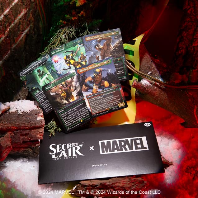 Magic the Gathering Secret Lair x Marvel's Wolverine - Non-Foil Edition