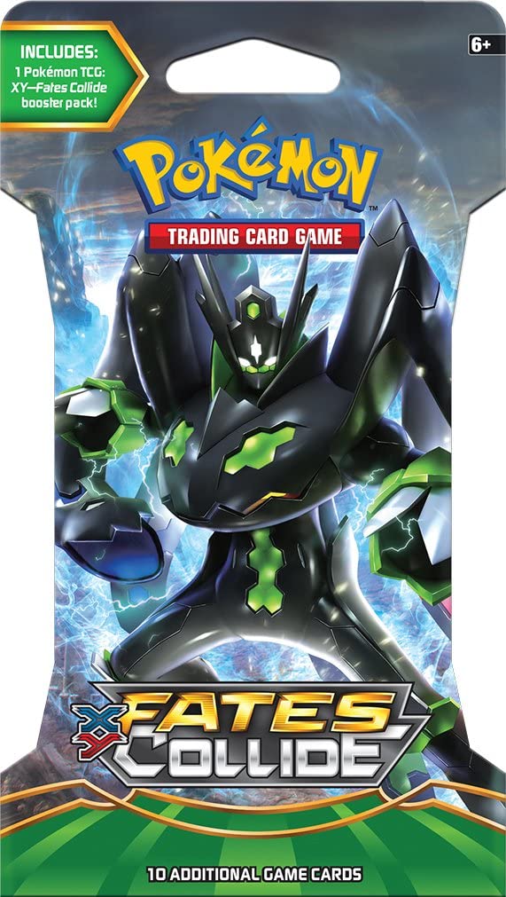 Pokemon TCG: Fates Collide, Blistered Booster Pack Containing 10 Cards Per Pack With Over 120 New Cards To Collect