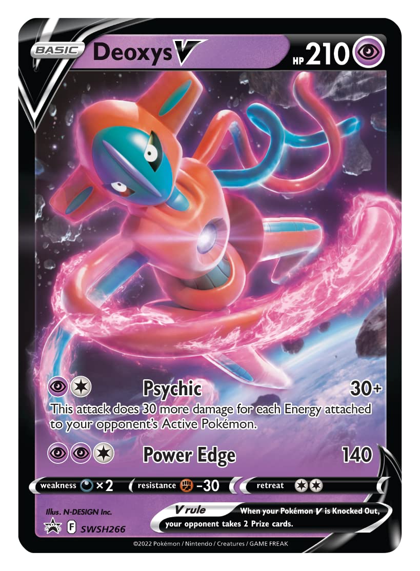 Pokémon TCG: Deoxys V Battle Deck (60 Cards, Ready to Play)