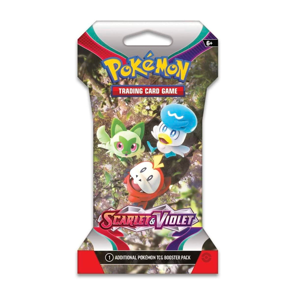 POKEMON TCG: Scarlet & Violet Sleeved Booster Packs - 8 Packs (80 Cards)