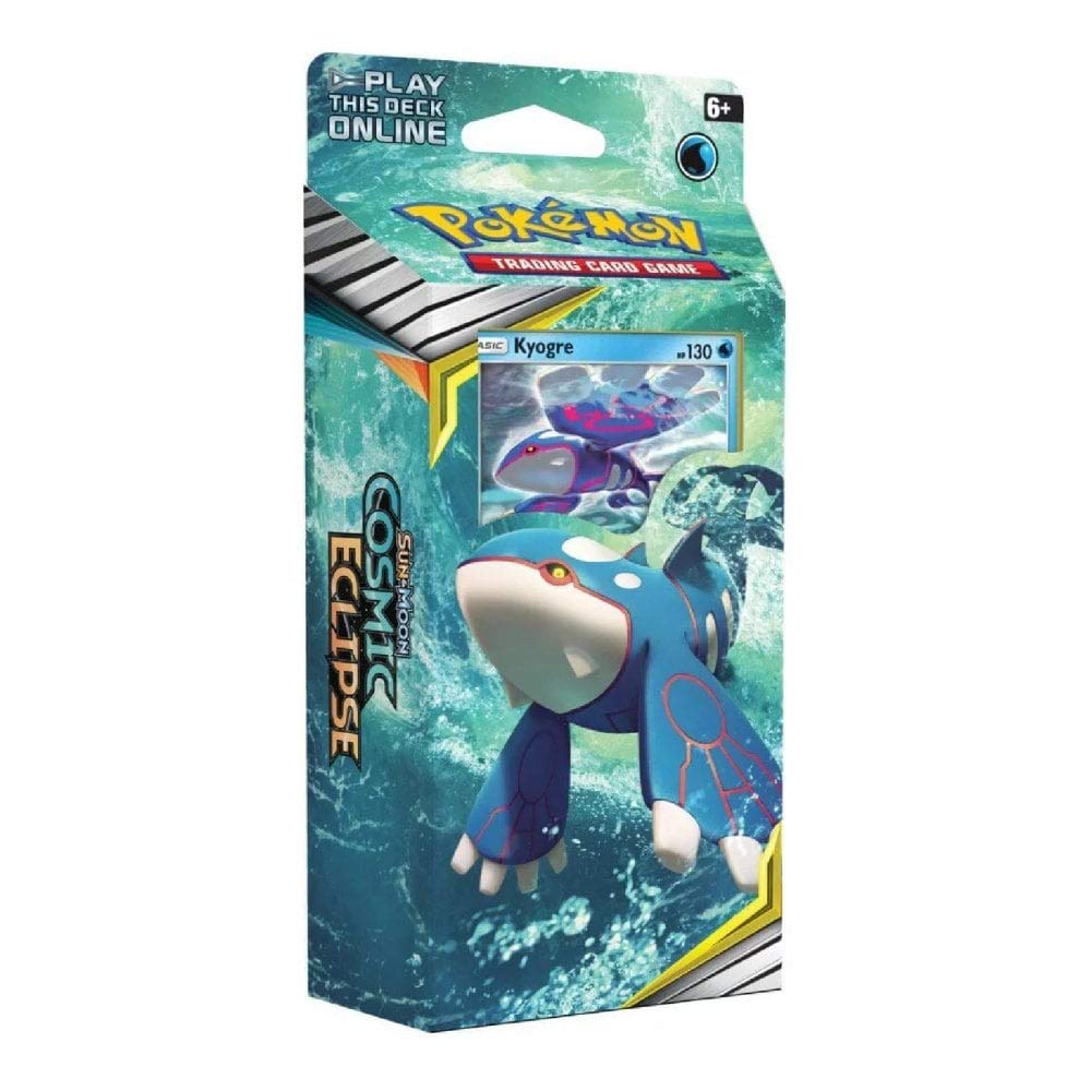Pokémon 81596 Pokemon-Sun and Moon 12: Cosmic Eclipse-Theme Decks-Set of 2 Groudon & Kyogre
