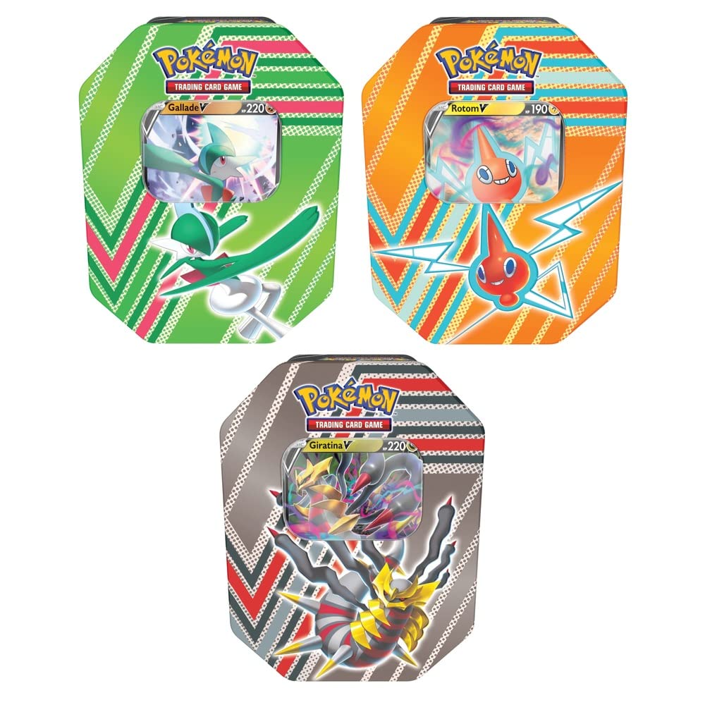 Pokémon Hidden Potential Tin – Gallade V (1 Foil Card & 4 Booster Packs)