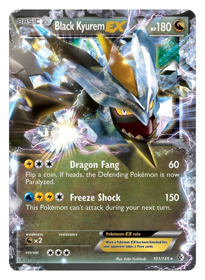 Pokemon TCG Battle Arena Decks Black Kyurem vs. White Kyurem Card Game