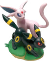 Pokémon Collectible Card Game: Karmesin & Purple Premium Figurines Collection - Prismatic Evolutions (2 Holographic Embossed Cards, 11 Boosters and More)