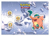 Pokémon TCG: Metal Stacking Tin (3 Booster Packs & 2 Sticker Sheets)