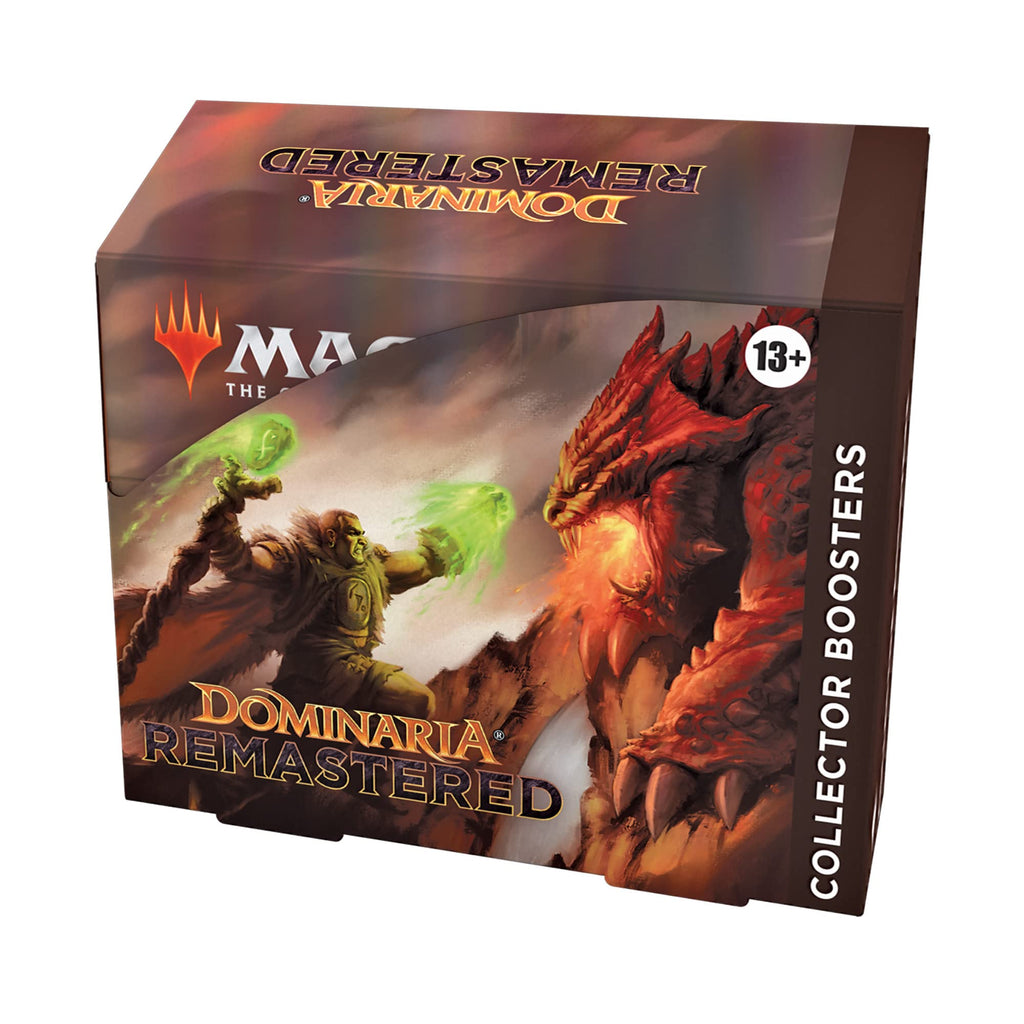 Magic: The Gathering Dominaria Remastered Collector Booster Box, 12 Packs