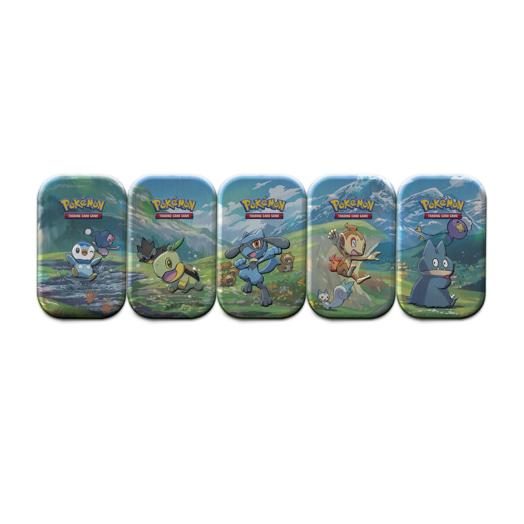 Pokémon TCG: Sinnoh Stars Mini Tin - Munchlax, Drifloon (2 Booster Packs & 1 Pokémon Art Card)