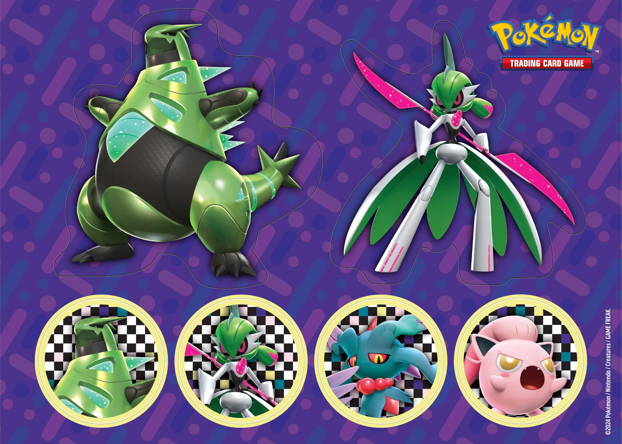 Pokémon TCG: Collector Chest – Scream Tail & Iron Valiant (2 Foil Promo Cards, 6 Booster Packs & More)