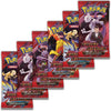 Pokémon - Trading Card Game: Crimson & Purple Booster Bundle - Eternal Rivals (6 Booster Packs)