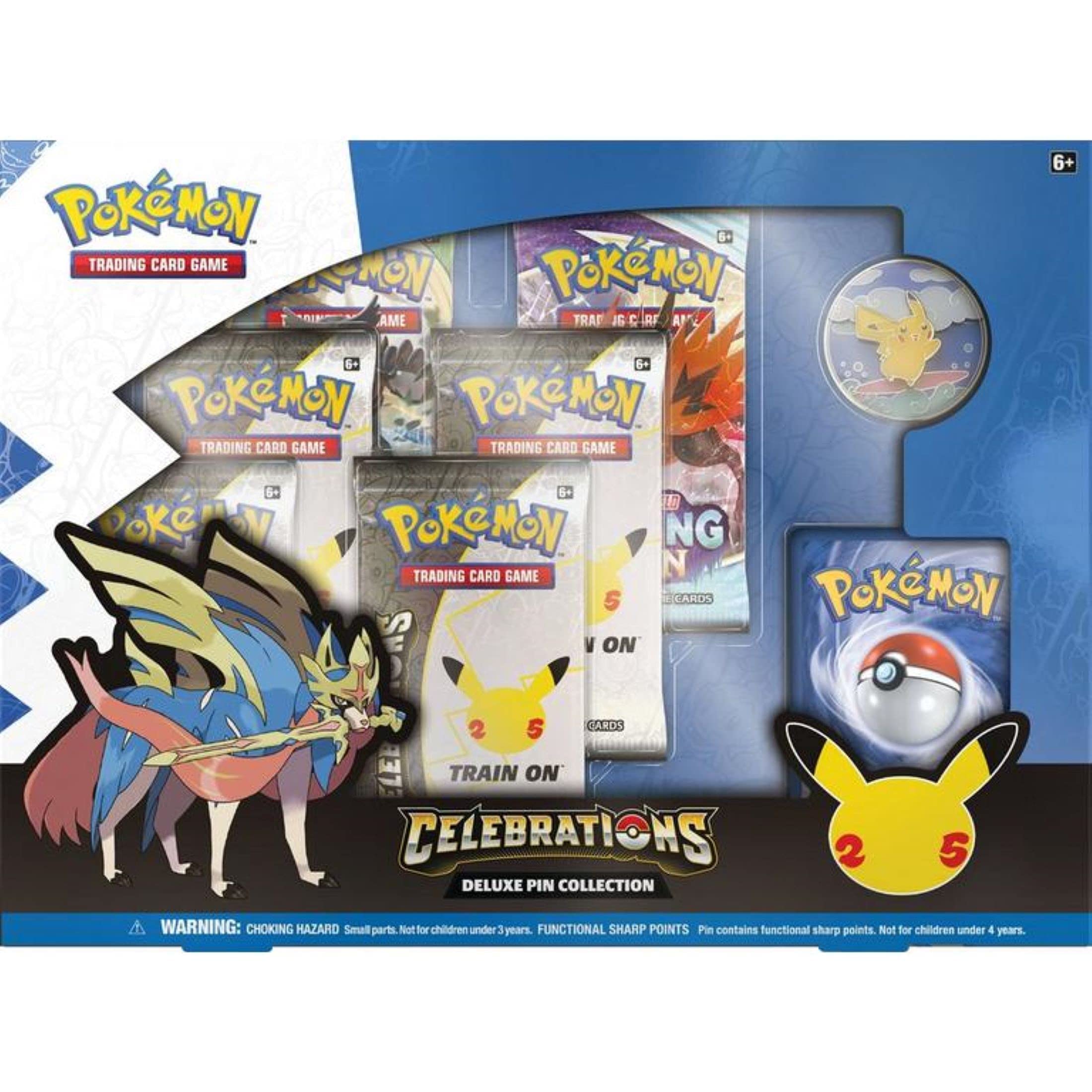 Pokemon TCG: 25th Anniversary Deluxe Pin Collection