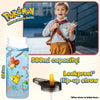 Pokemon Water Bottle for Kids with Straw, 19.6oz Plastic Reusable Drink Bottle