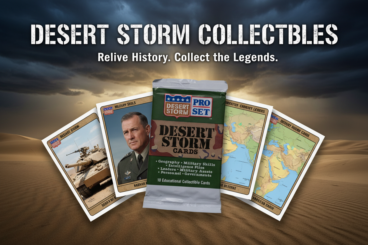 Pro Set Desert Storm Banner